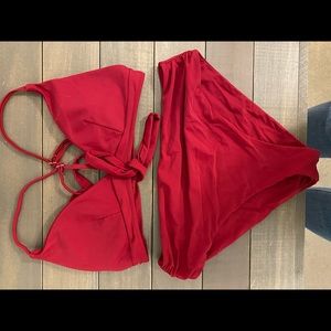 Lipstick Red Bikini